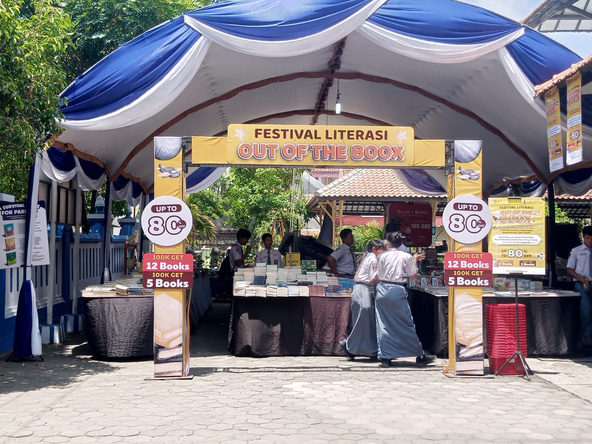 Festival Literasi “Out of the Boox” di Pati: Meriahkan Budaya Membaca dan Menyentuh Sejarah